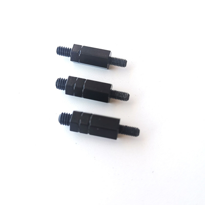 Wassergekühlter Heizkörper-schraubt männlich-weibliche Motherboard-Distanzhülse elektrophoretische schwarze sechseckige Stütze