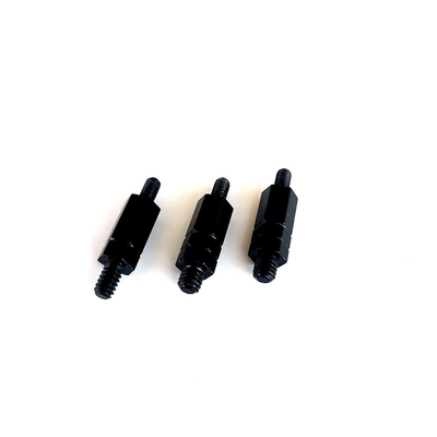 #4-40 Doppelgeschraubte Hex-Gurt für die Chassisverbindung Kaltgeformt M3 10mm Elektrophorese Schwarzer Hex-Stud