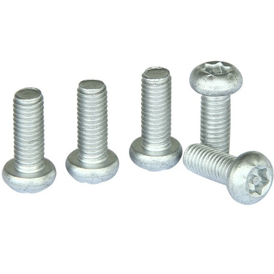 Hexagon-prüfen Lobular Sockel-Halbrundkopf-Besetzer Antidiebstahl-Sicherheits-Schrauben mit Pin