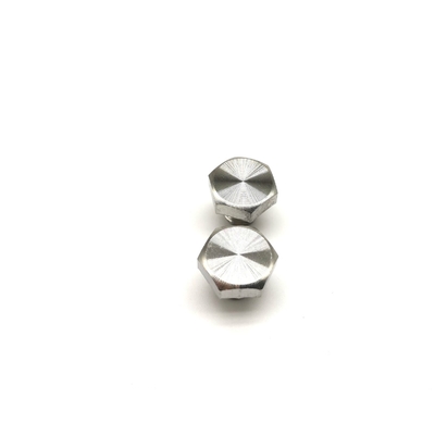 Dekorative Schrauben des Edelstahl-M8X7 für Kopf-Höhen-Farbzink des Rad-HEX12.8mm