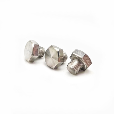 Gemaltes Zink-CD-Muster Schraubrad Hub Edelstahl Hexagonal Dekorativ Nagelschraube