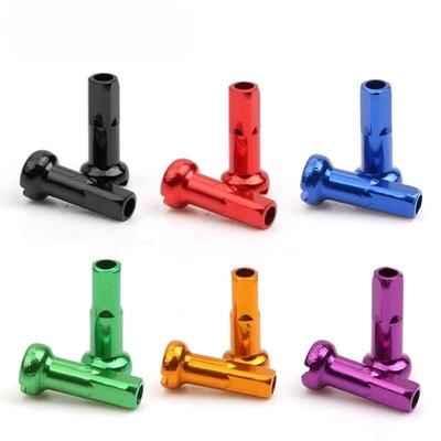 Fahrrad-Speichen-Kappen-Farbmountainbike-Straßen-Länge 14MM für 14G sprach Stahldraht