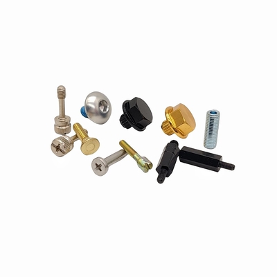316L Edelstahl Schraube mit nicht standardisierter Form Kupfermutter Schraube mit spezieller Form