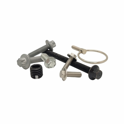 316L Edelstahl Schraube mit nicht standardisierter Form Kupfermutter Schraube mit spezieller Form