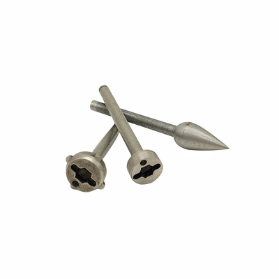 316L Edelstahl Schraube mit nicht standardisierter Form Kupfermutter Schraube mit spezieller Form