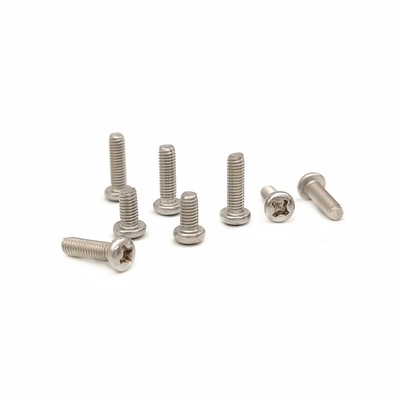 Spezielle Pan Head Präzision Mechanische Schraube Krone Bearbeitung Edelstahl Kreuz