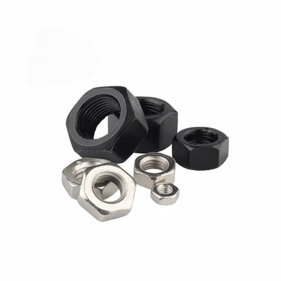 304 Edelstahl Außenhexagonale Nuss Metallverschlussnuss M14 M16 Hohe Härte