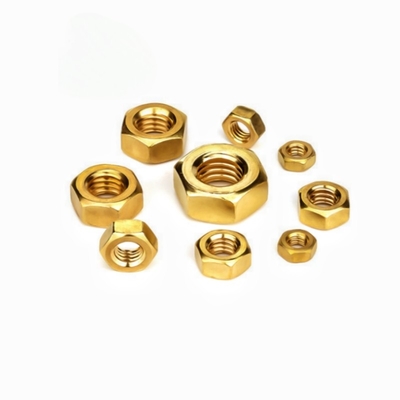 304 Edelstahl Außenhexagonale Nuss Metallverschlussnuss M14 M16 Hohe Härte