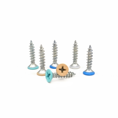 Countersunk Kopf Kreuz Selbst-Tappen Schrauben Flach Kopf Selbst-Tappen Nai Custom Farbe