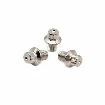 Nicht-Standardflansche Außenhexagonale Schrauben Aluminium Pedal Nägel Korrosionsbeständigkeit