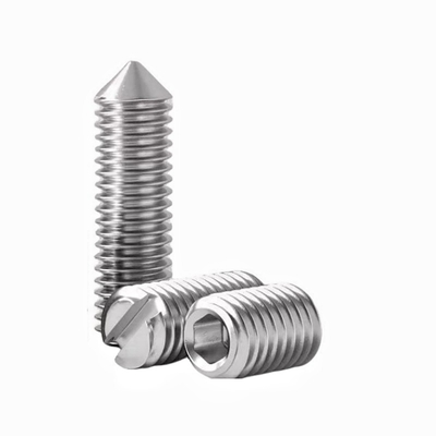 Präzision Endlose Maschine Meter Stop Schraube Slotted Tip Set Schraube Schnitt Slotted Positionierung Schraube