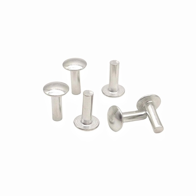 Fabrikgroßhandel Großflächig gefertigte Flachkopf-Festriete Halbrunderkopf-Festriete aus Aluminium-Festriete nicht-standardförmige Teile.
