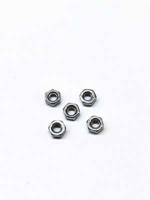 Hex-Nuss-Zink-Nickel-Legierung-Verschlüsse aus Edelstahl Originalfarbe
