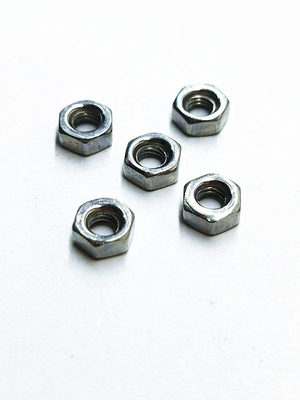 Hex-Nuss-Zink-Nickel-Legierung-Verschlüsse aus Edelstahl Originalfarbe