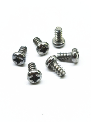 Zink-Nickel-Legierung Phillips-Schrauben Elektronische Miniatur-Kleine Schrauben Kreuz-Pan-Kopf-Selbstklemmschrauben