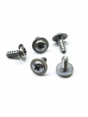 Zink-Nickel-Legierung Phillips-Schrauben eingebaut in Kissen-Schraube Rundkopf mit Selbst-Tapping-Schraube