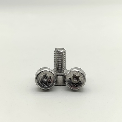 Zinkplattierte Sicherheitsschrauben mit anpassbarem Antrieb Typ Nichtmagnetische Leistung Allgemeine Sicherheit Guanbiao Hardware