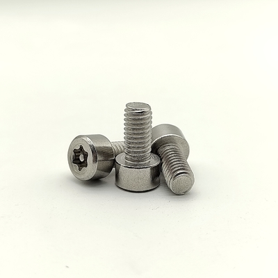 Torx T-Antrieb Stil Manipulationssichere A4-80 TR Zylinderschrauben Chemische Beständigkeit