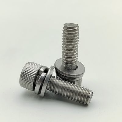 Anpassbare Dicke, Edelstahl-Sicherungsschrauben, Außensechskant, robuste Komponenten, ideal für Industrie und Mechanik