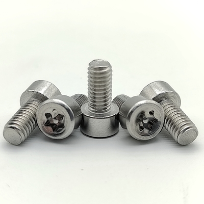 Torx T-Antrieb Stil Manipulationssichere A4-80 TR Zylinderschrauben Chemische Beständigkeit