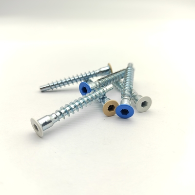 304 SS Möbelschrauben Hexantrieb Countersunk Selbstklemmen Außen- und Feuchtigkeitsbeständig