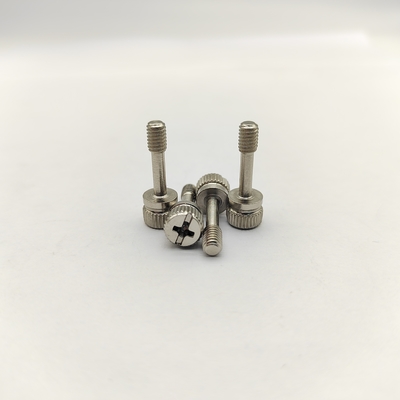 316 Edelstahl gerändelte unverlierbare Schrauben Kombiantrieb für medizinische Geräte