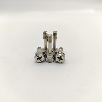 A2 Edelstahl Rändelschrauben mit Gefangenschaft Phillips/Schlitz Kombiantrieb