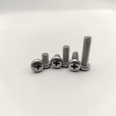 304 Edelstahl Kreuzschlitz Linsenkopfschrauben A2-70 DIN 7985