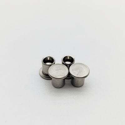 304 Edelstahl Halbhohlstiftrnieten Flachkopf DIN 7340 M3-M8