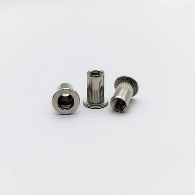 Gerändelte Nietmuttern aus Edelstahl 316 M6-M12 für Vibrationsbeständigkeit