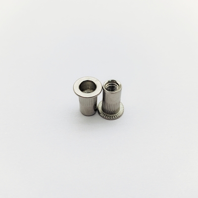 Gerändelte Nietmuttern aus Edelstahl 316 M6-M12 für Vibrationsbeständigkeit