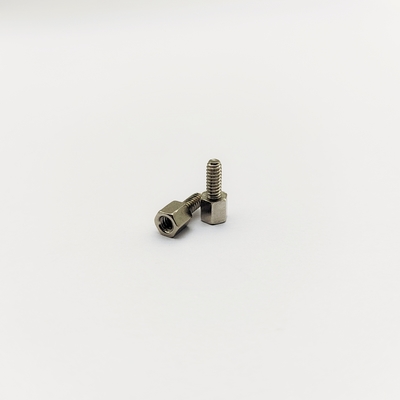 304 Edelstahl #4-40 Sechskant-Abstandsschraube 12mm Außengewinde-Innengewinde