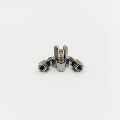 316 Edelstahl #4-40 Hex-Abwehrschraube 12mm Elektropoliziert