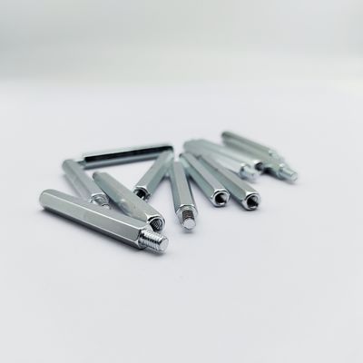 Edelstahl Sechskant-Abstandsschraube M4-M12 10-100mm Blau-Zink-Passiviert