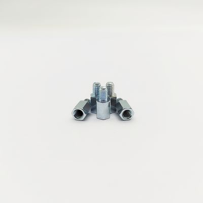 Edelstahl-Hex-Abwehrschraube M3-M12 5-100 mm Blau-Zinkplattiert