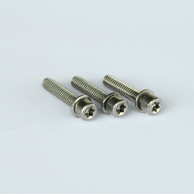 M4x6 kalte Kopfschrauben, Sockel Pan Head Screw SS316 Hexalobular