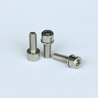 M4x6 kalte Kopfschrauben, Sockel Pan Head Screw SS316 Hexalobular