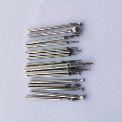 Diamond Grinding Head Die Reliable Jade Carving Metal Polish Drill grät reibenden Kopf ab