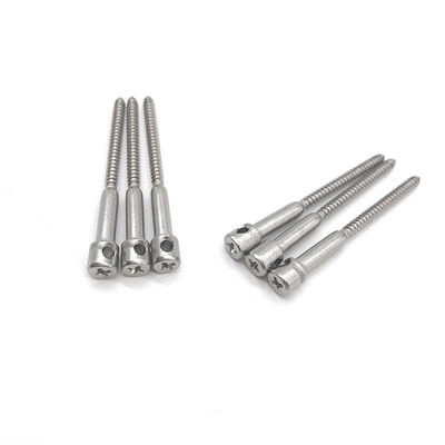 M4 Bleidichtungsschrauben Stromzählerschraube Nageldichtung Tischschrauben mit Loch Edelstahlschraube 8 mm-50 mm Länge – (M4 x 45 mm