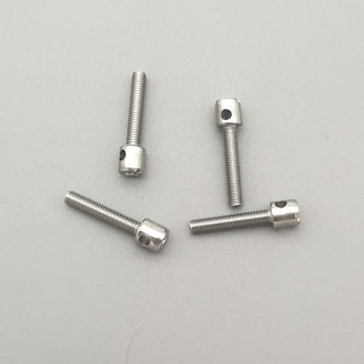 M4 Bleidichtungsschrauben Stromzählerschraube Nageldichtung Tischschrauben mit Loch Edelstahlschraube 8 mm-50 mm Länge – (M4 x 45 mm
