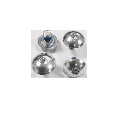 Passivierte Antilockerungsmaterielle M6x10mm Aluminiumgröße der schrauben-6061