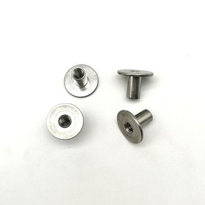Hohler Rivet aus Edelstahl T-Kappe ANSI Standard 1.583g Gewicht 13x10mm Hohler Tubular Rivet aus Stahl