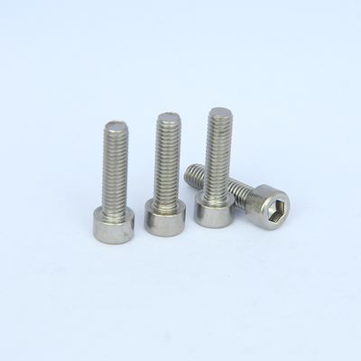 Zylindrische Kopfschrauben Allen M5 Edelstahl Maschinenschrauben Silberplattiert SS316 Material