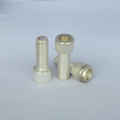 Zylindrische Kopfschrauben Allen M5 Edelstahl Maschinenschrauben Silberplattiert SS316 Material