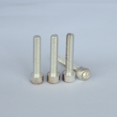 Zylindrische Kopfschrauben Allen M5 Edelstahl Maschinenschrauben Silberplattiert SS316 Material