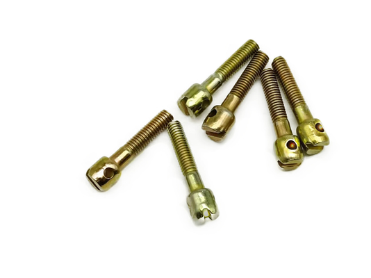 Schneiden Sie ein Wort, verzinkte Bohrblei-Dichtungsschraube, selbstbohrende Schrauben aus Zink-Kohlenstoff-Stahl, 3 x 16, Einzelloch, ISO-geprüft