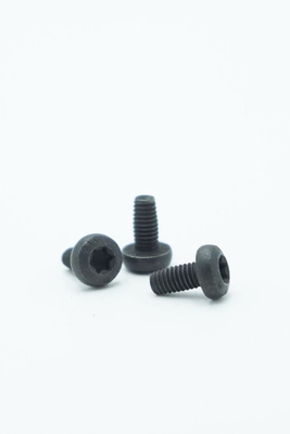 Schwarzes materielles Gewicht 4.25g Hexalobular-Sockel-Pan Head Screws SS302
