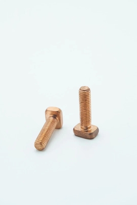 Quadratischer Kopf T formte materielles Gewicht 17.59g der Schrauben-M8x30mm des Stahl-C1022