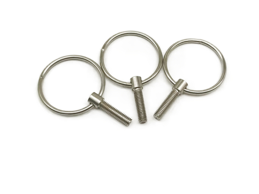 C1008 nicht Standardbefestiger, kleine Augenschrauben des Edelstahls M6x16