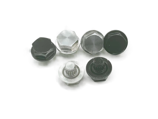 6.4mm Schaft-Längen-Rad-Nabe läuft gerade Blumen-Faden-Richtungs-Haupthöhe 6.8mm weg